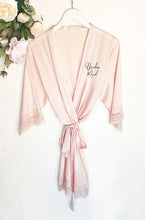Load image into Gallery viewer, Bridal Party Satin Lace Robes