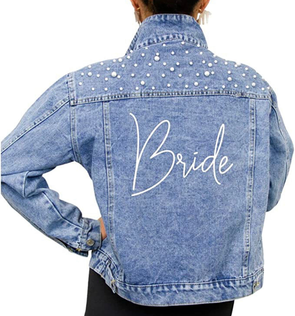 Denim Pearl Jacket