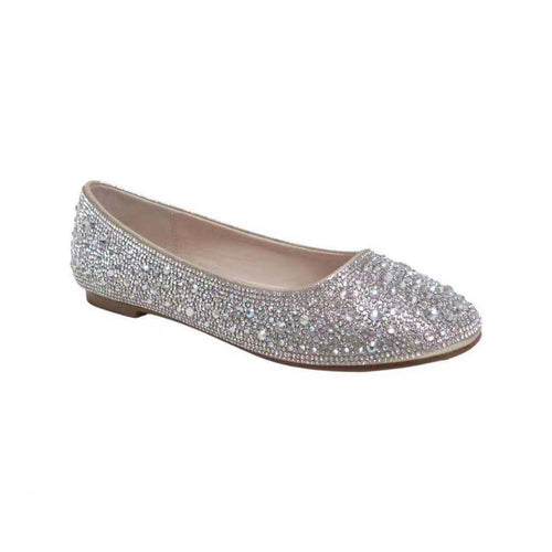 BABA Rhinestone Flat - Silver