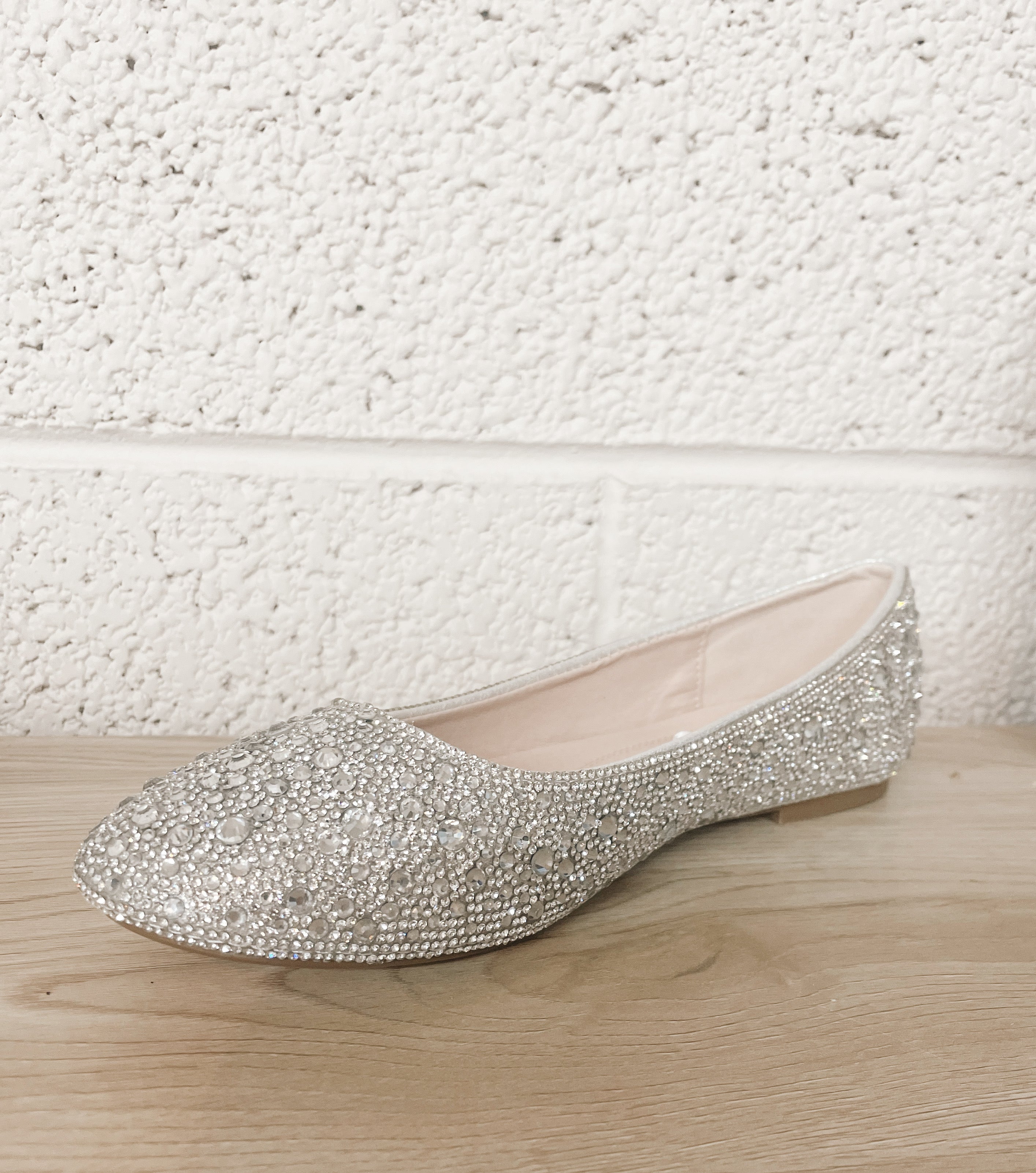 BABA Rhinestone Flat - Silver